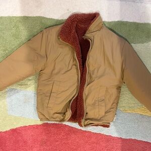 Zara reversible fleece jacket